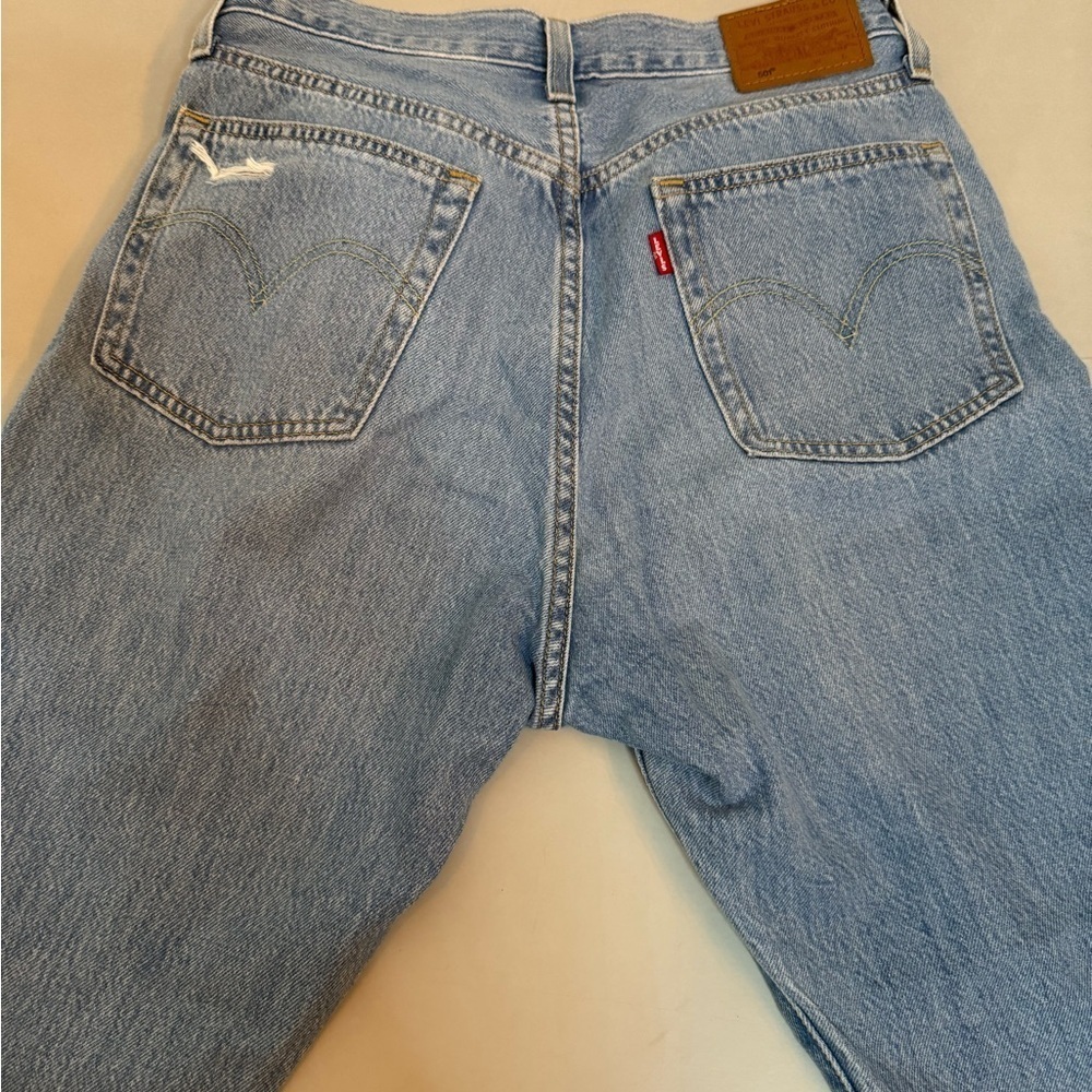 Levi’s 501 Distressed Jeans | Size 27 | Soft Denim | Excellent Condition - Picture 16 of 17